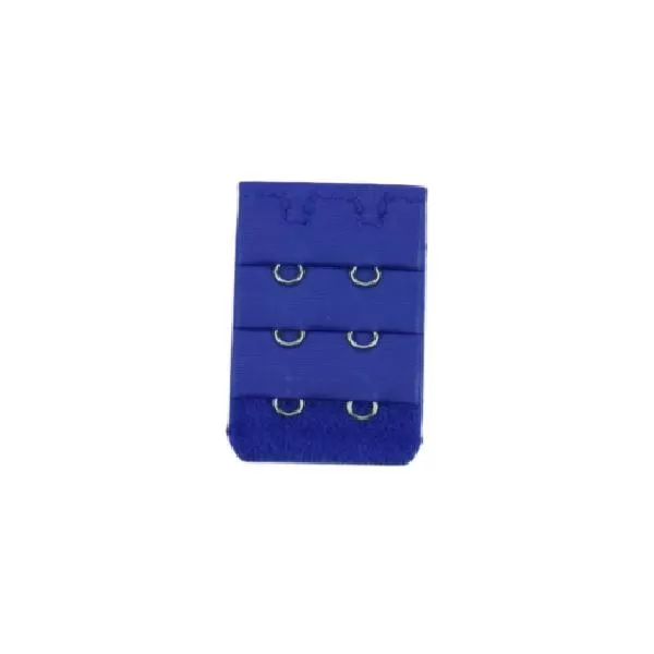 2-Hook 3-Rows Spacing Bra Extender-Blue