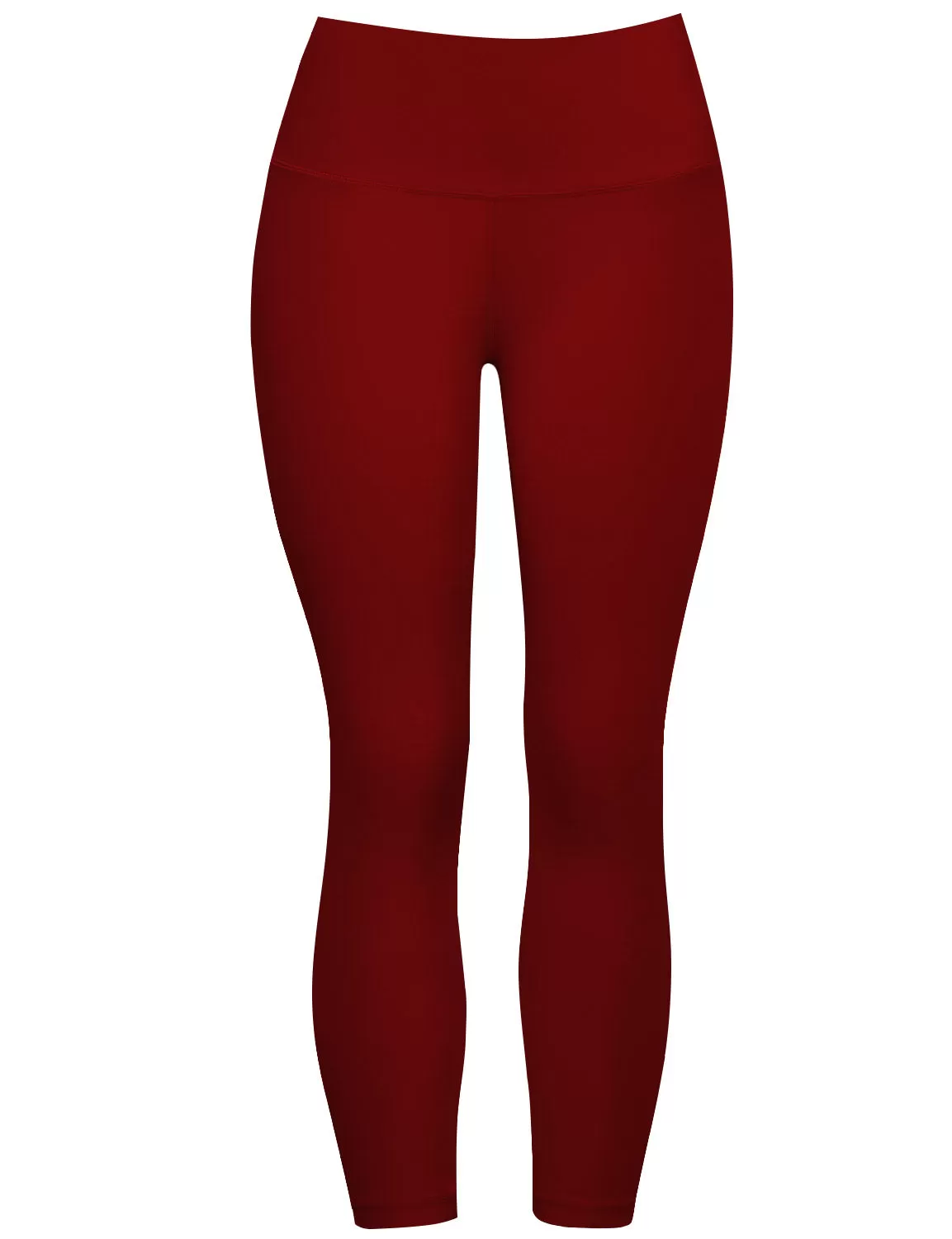 22 High Waist Crop Tight Capris cherryred_yogastudio