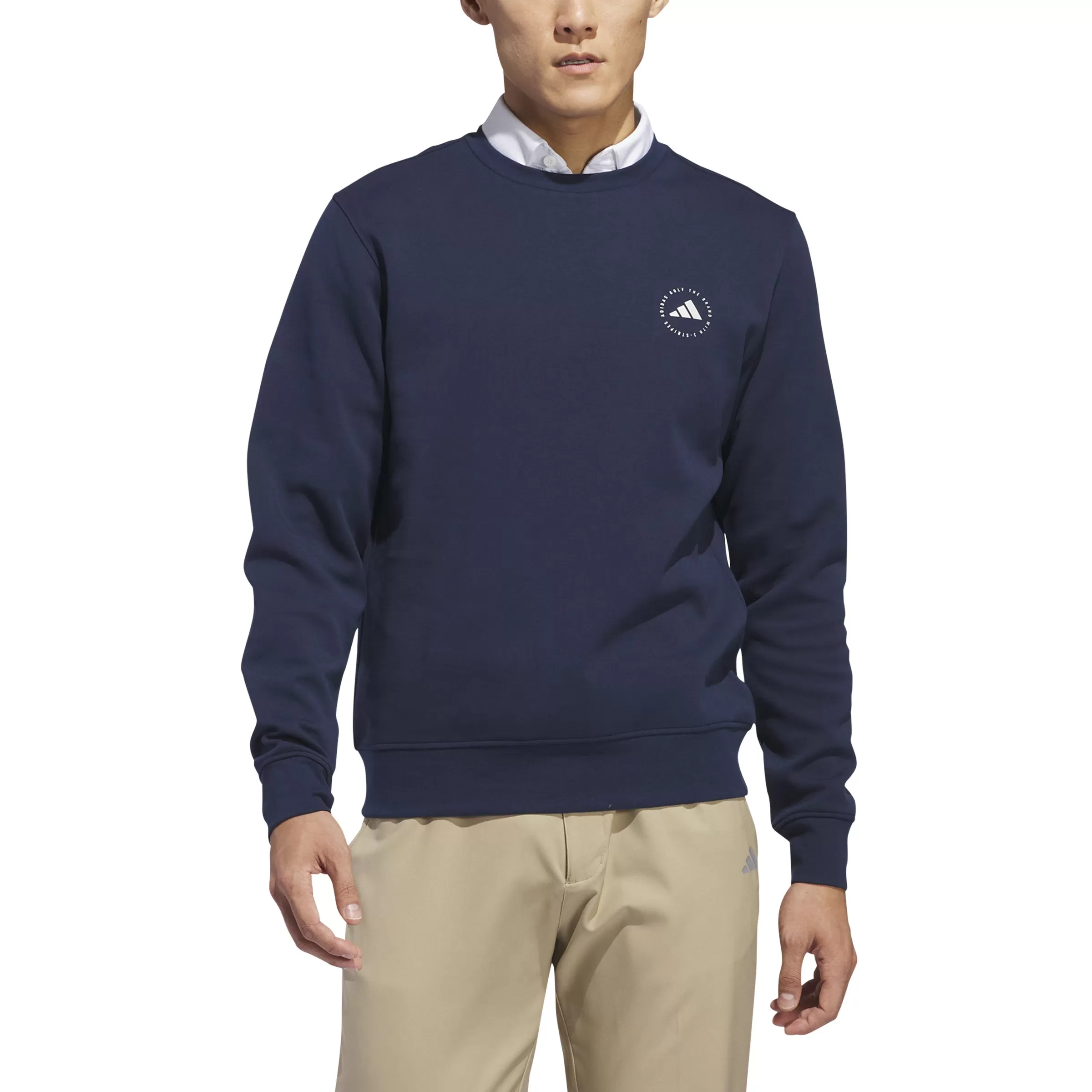 adidas Golf Crewneck Sweatshirt- Collegiate Navy SS24