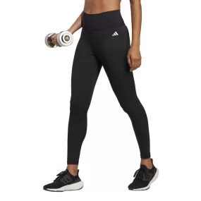 ADIDAS WOMEN'S TRAINING ESSENTIALS HIGH-WAISTED 7/8 BLACK TIGHTS