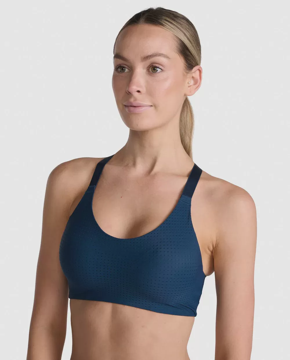 Aero Medium Impact Bra Moonlight