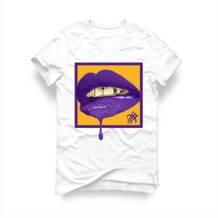 Air Jordan 13 Lakers White T (LIPSTICK)