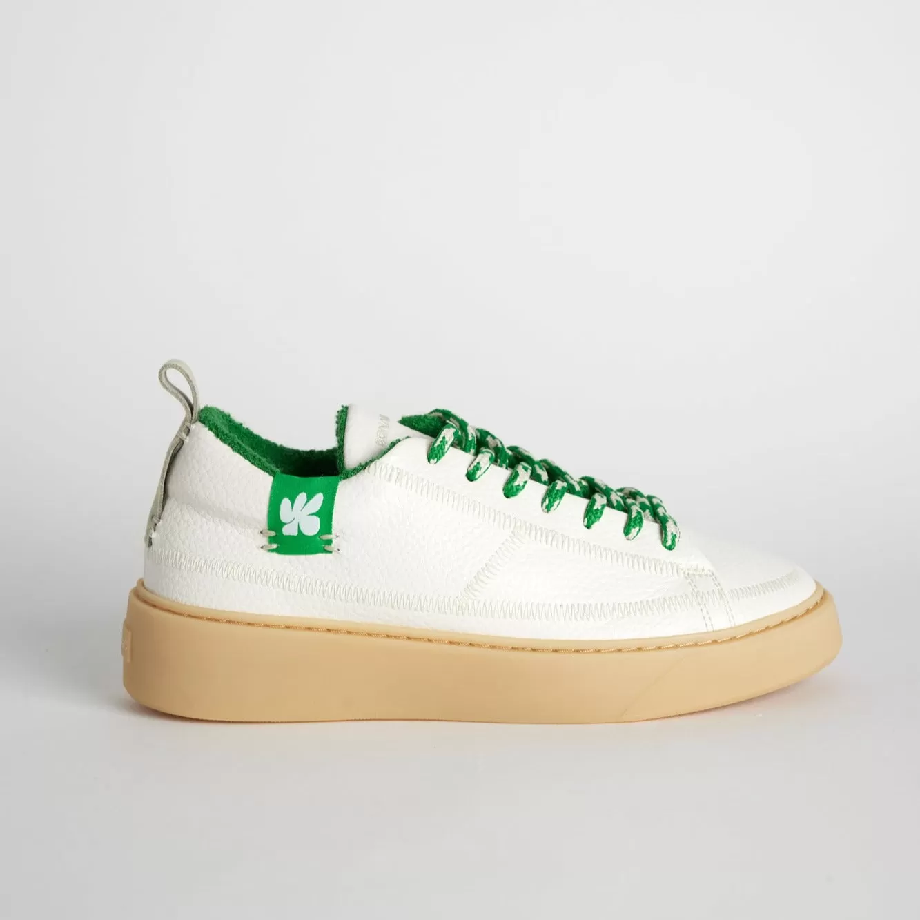 Antonio Flores White Vegan Sneakers