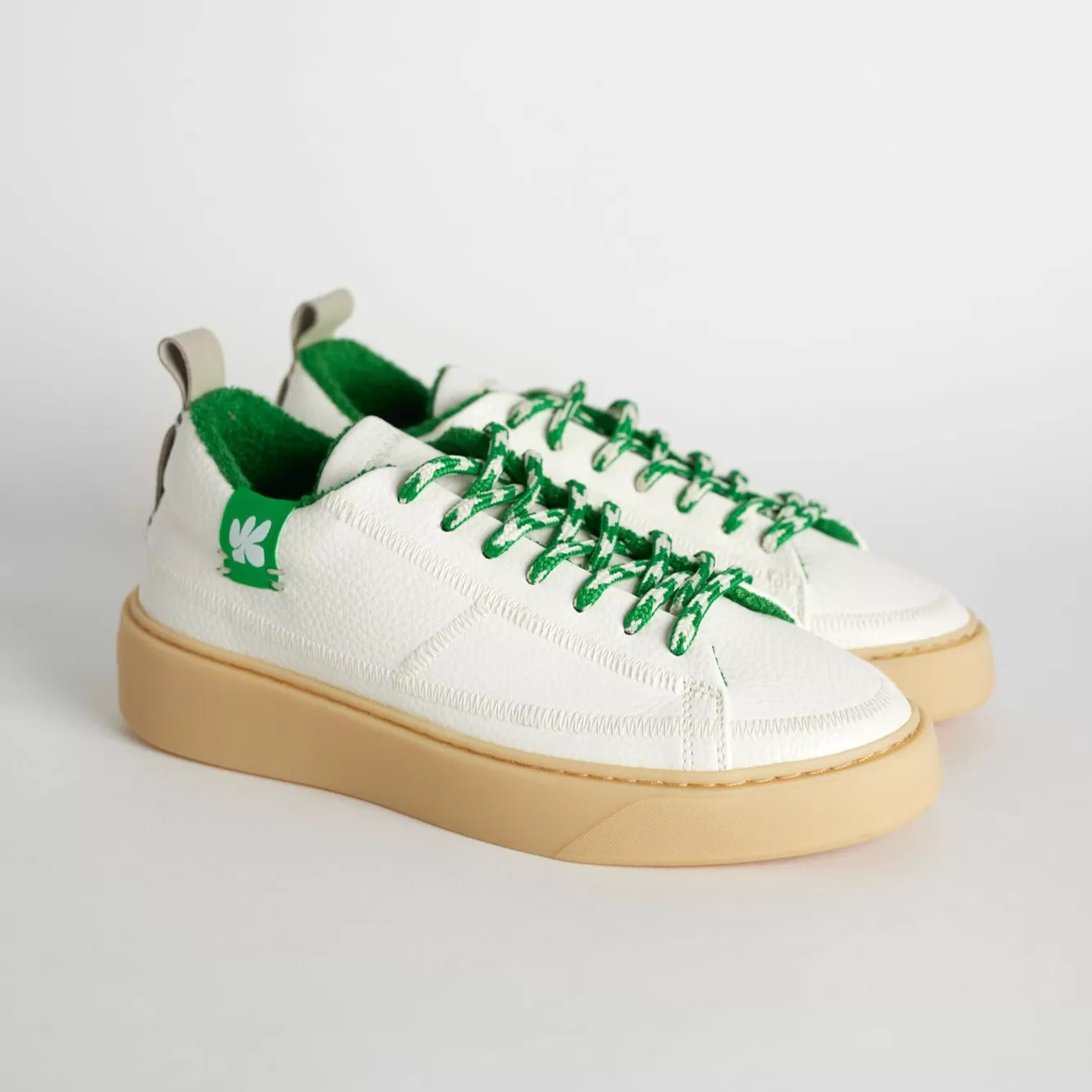 Antonio Flores White Vegan Sneakers