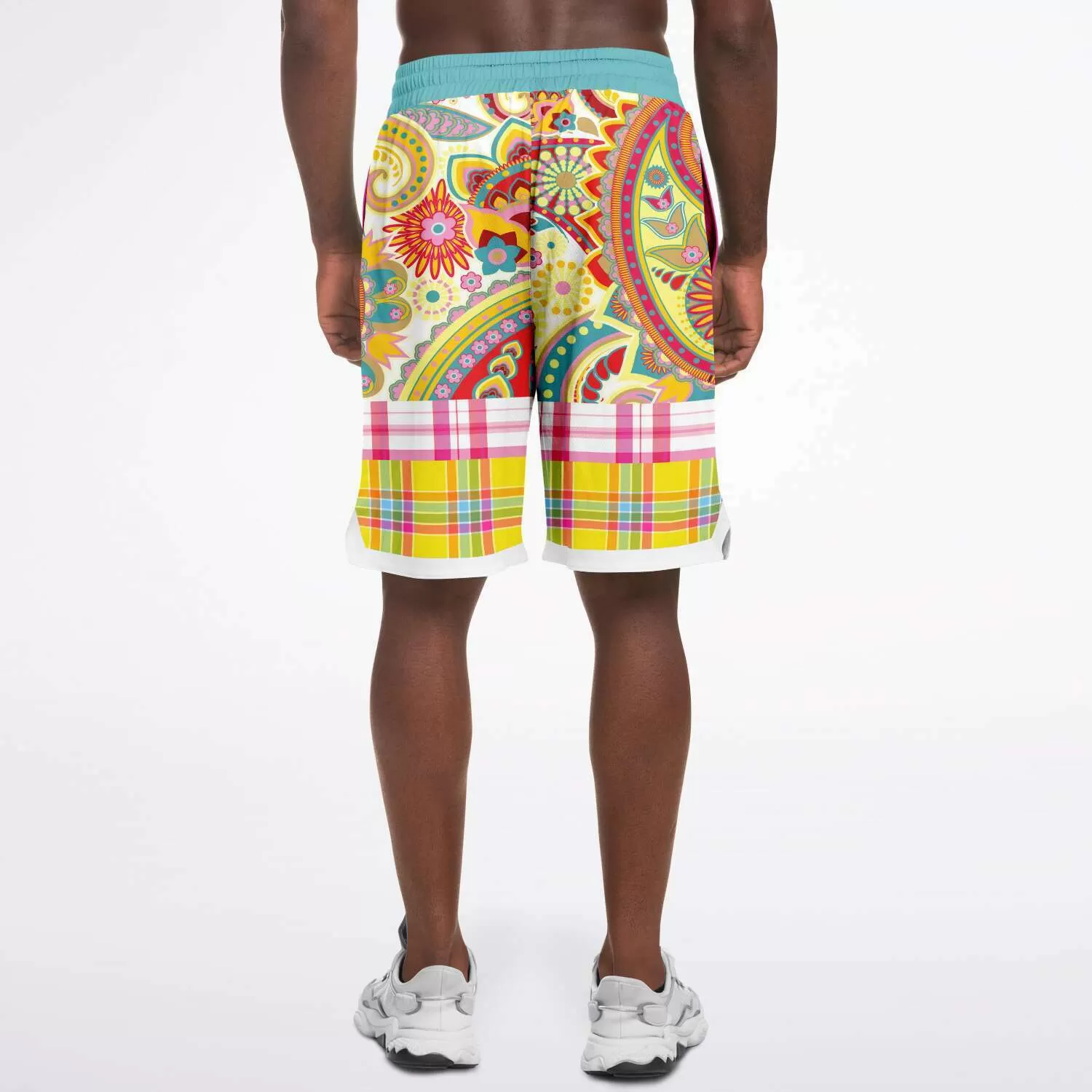 Ashbury Heights Plaid Basketball Shorts