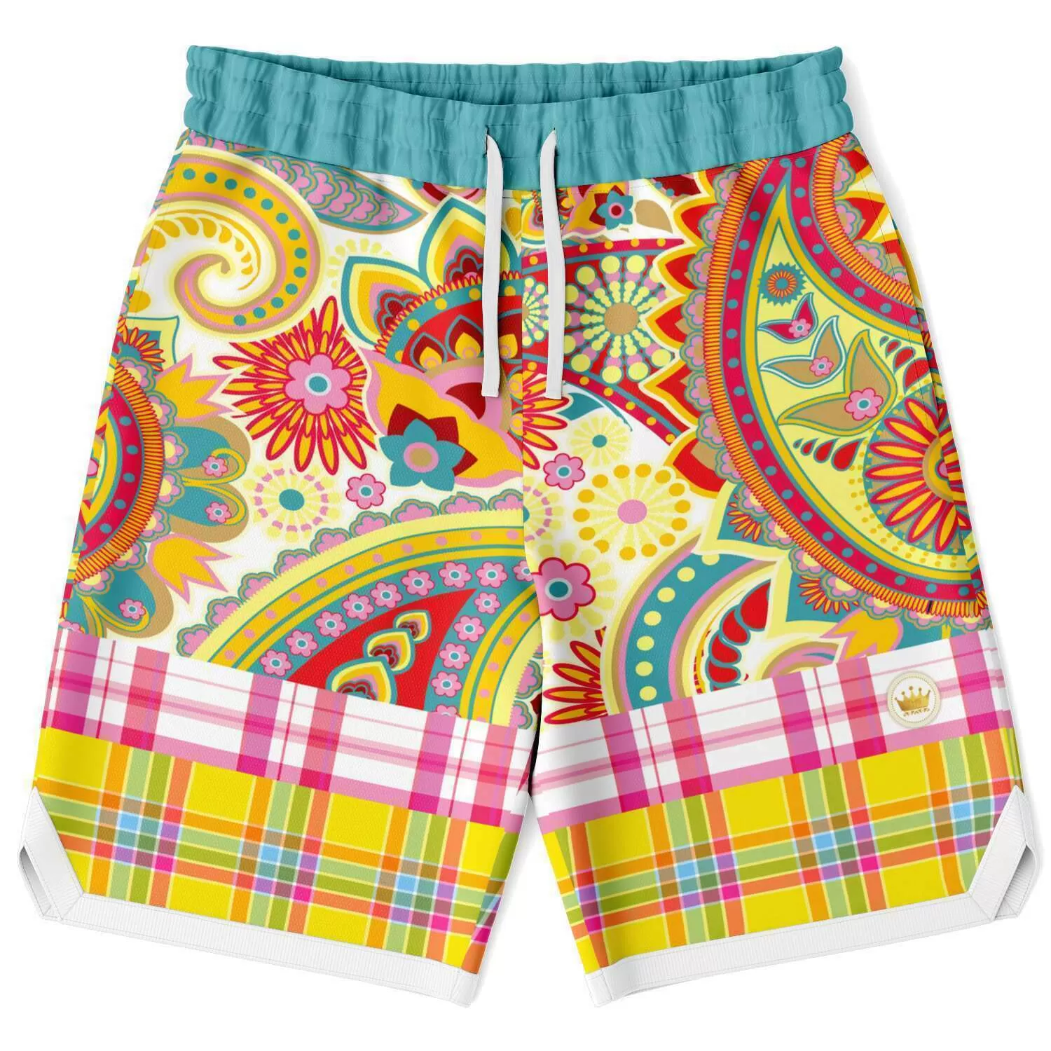 Ashbury Heights Plaid Basketball Shorts