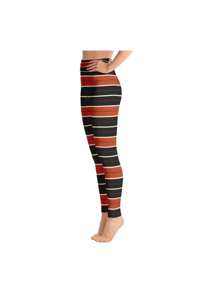 Autumn Rust Yoga Leggings