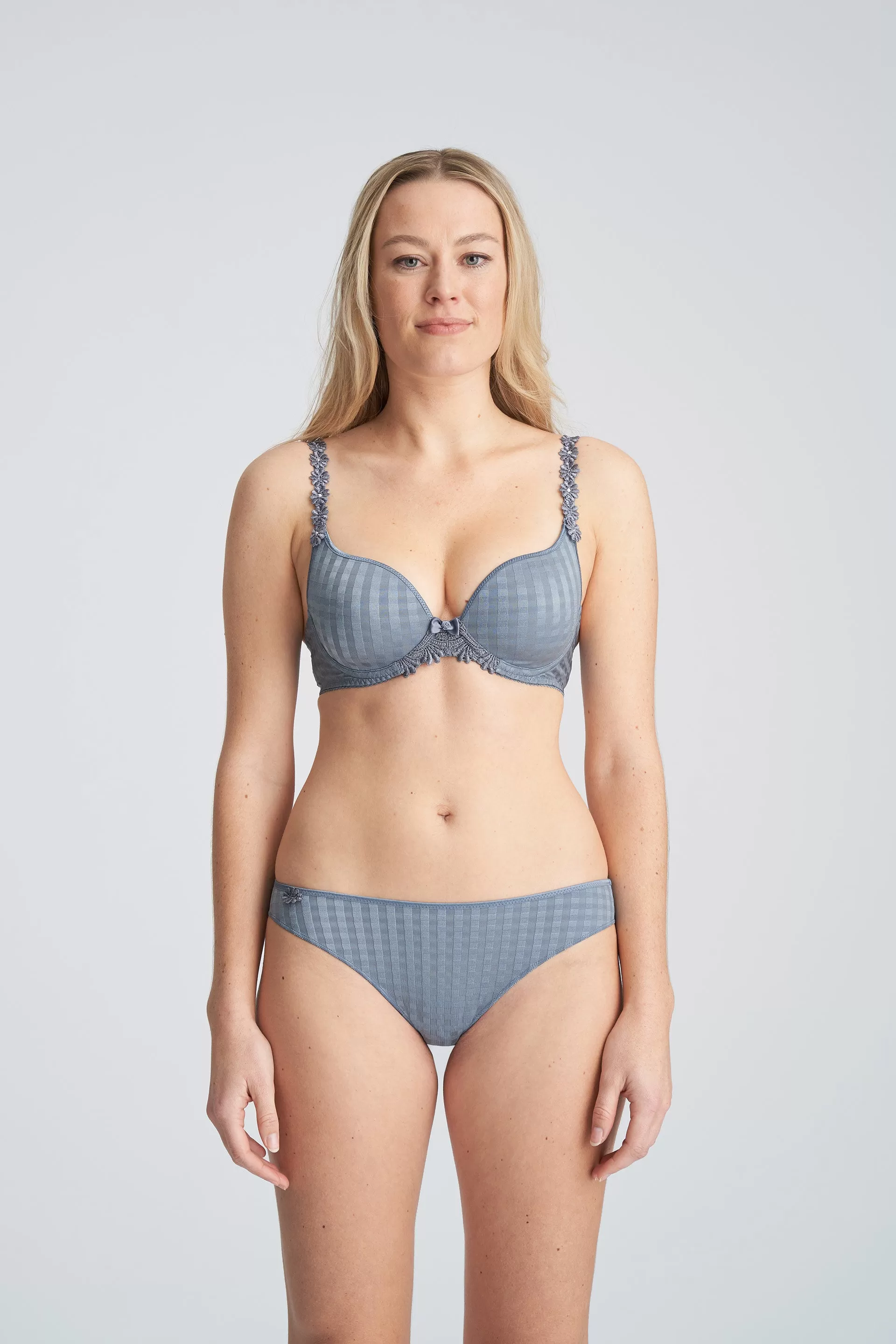 Avero Heart Shape Bra | Atlantic Blue