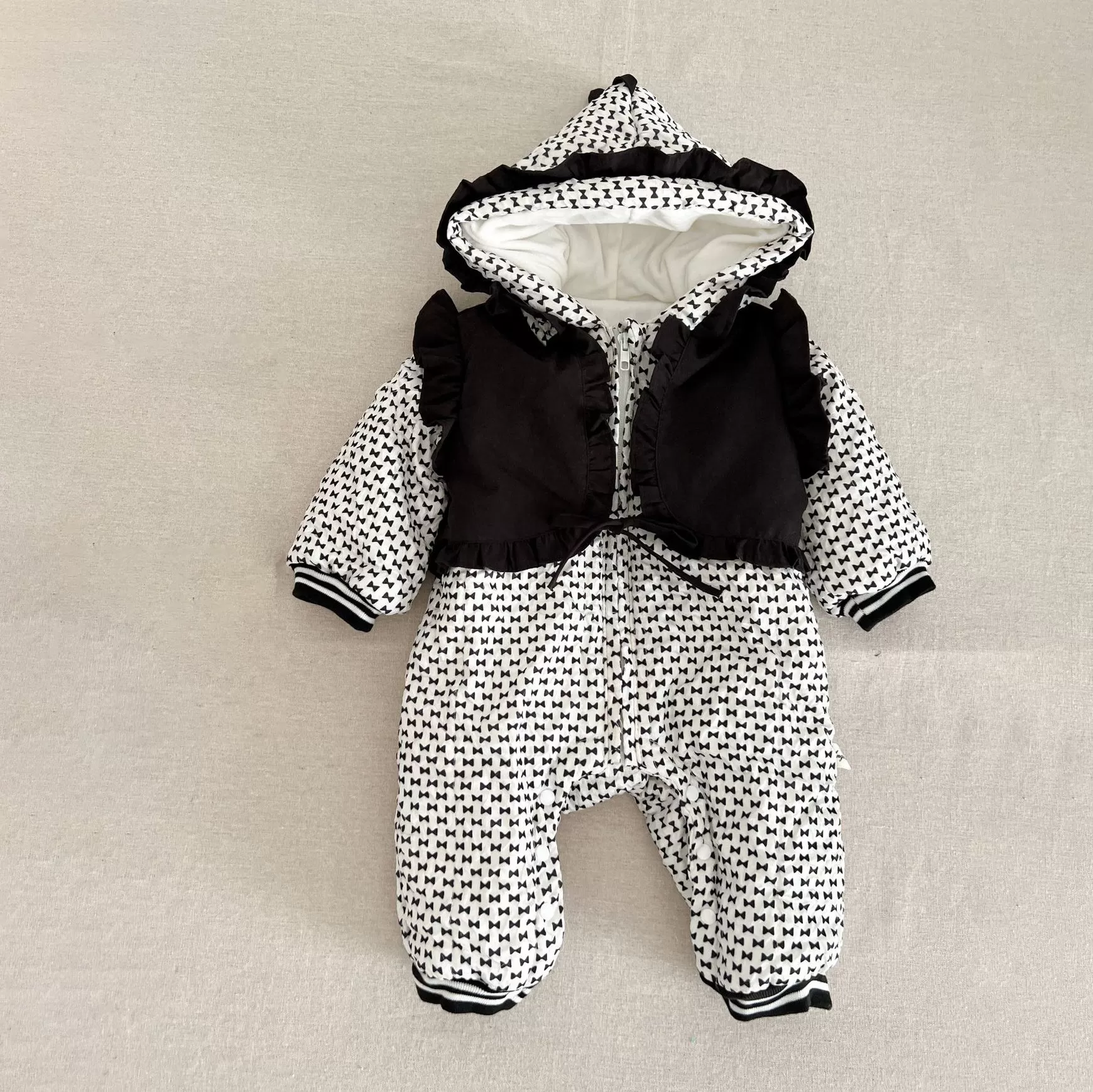 Baby Girls Print Jumpsuits Wholesale 231130180