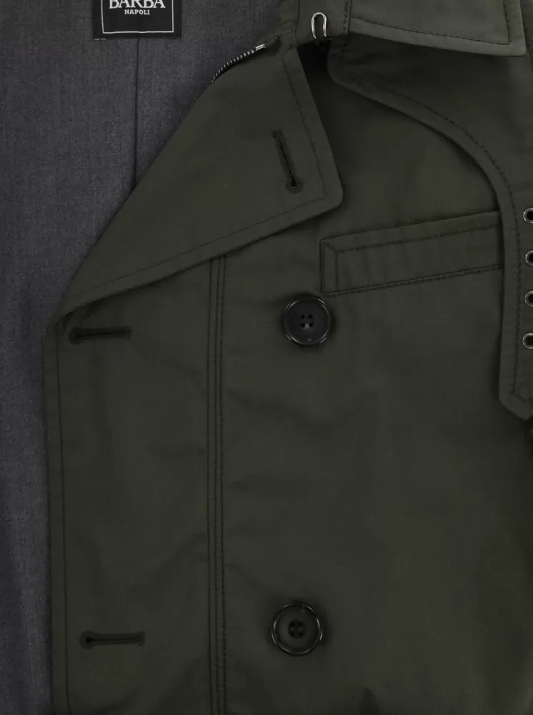 Barba Napoli Olive Green Jacket