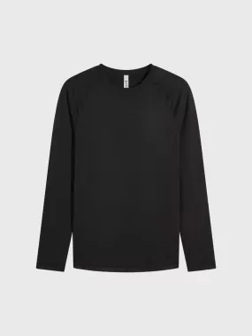 BARRY'S BLACK LONG SLEEVE TEE