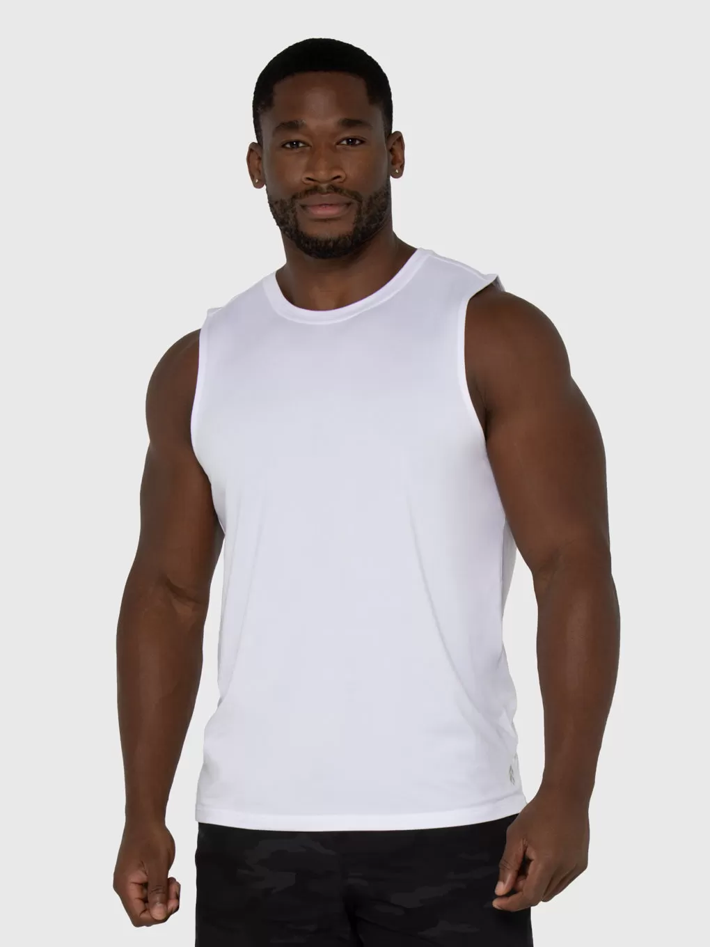 BARRY'S WHITE MUSCLE TANK