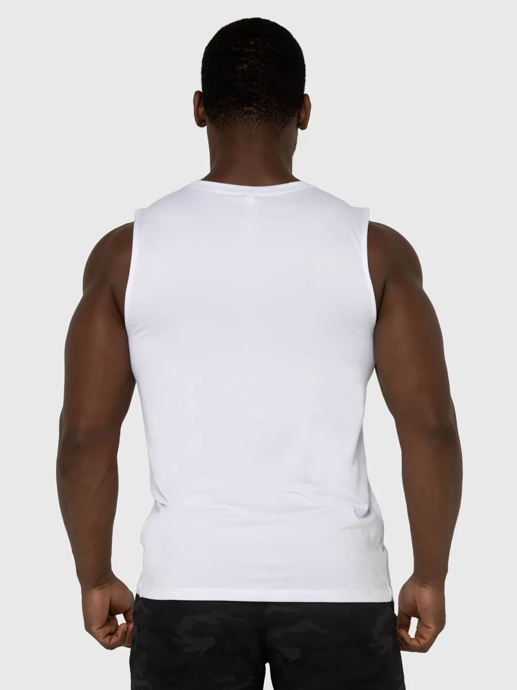 BARRY'S WHITE MUSCLE TANK