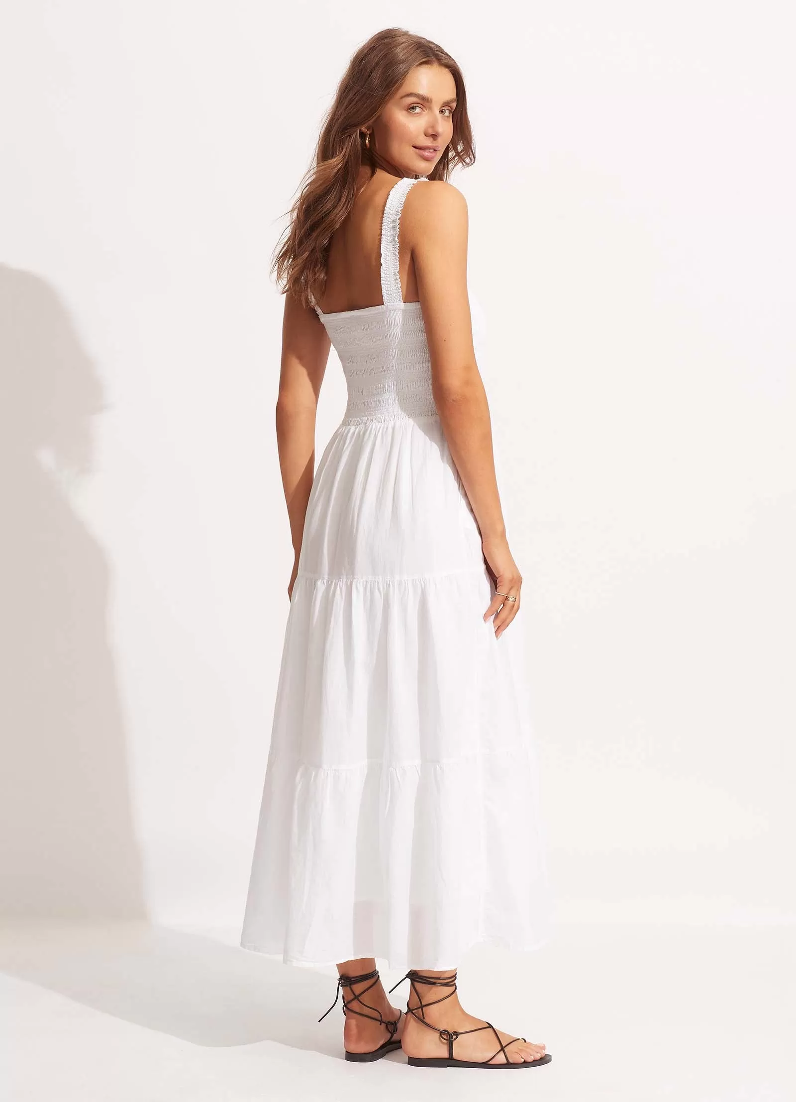 Beach House Dress - White