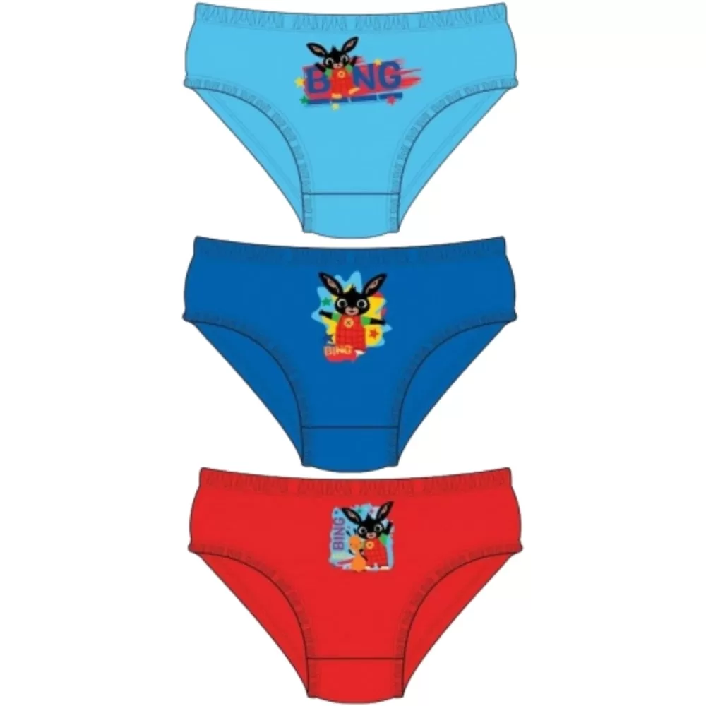 Bing Bunny Boys 3 Pack Briefs