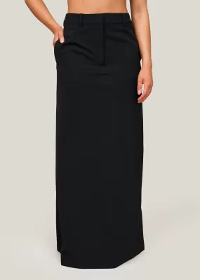 Black Minter Maxi Skirt