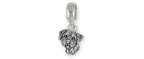 Border Terrier Jewelry Sterling Silver Handmade Border Terrier Charm Slide This Charm Will Fit A Pandora® Slide Bracelet BDT1H-PNS