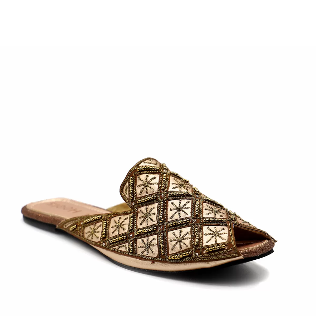 Brown Ethnic Slipper 012018