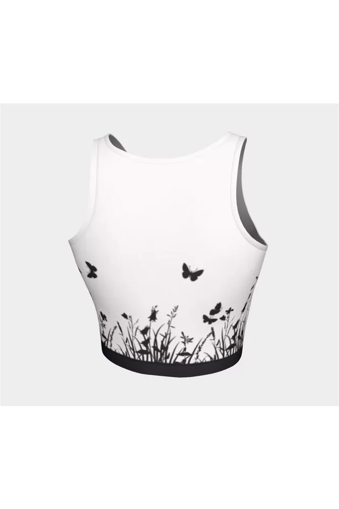 Butterfly Garden Athletic Top