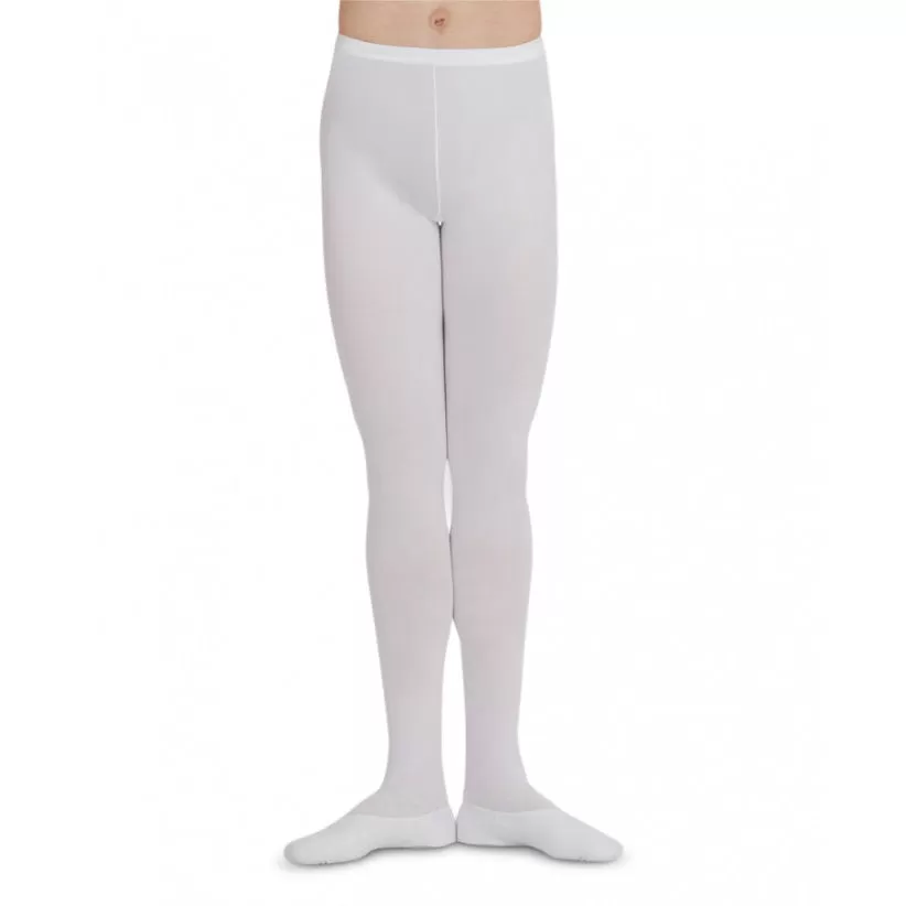 Capezio Men's Knit Footed Tights w/Back Seams