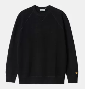 Carhartt WIP Chase Sweater in Black