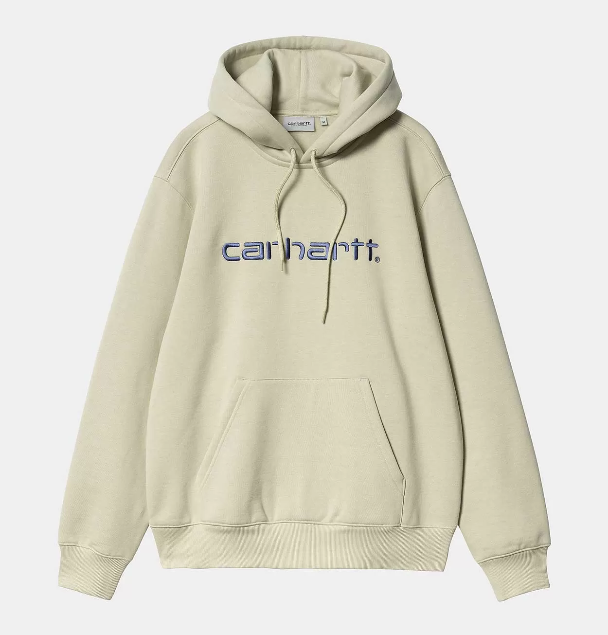 Carhartt WIP Hooded Carhartt Sweatshirt in Beryl