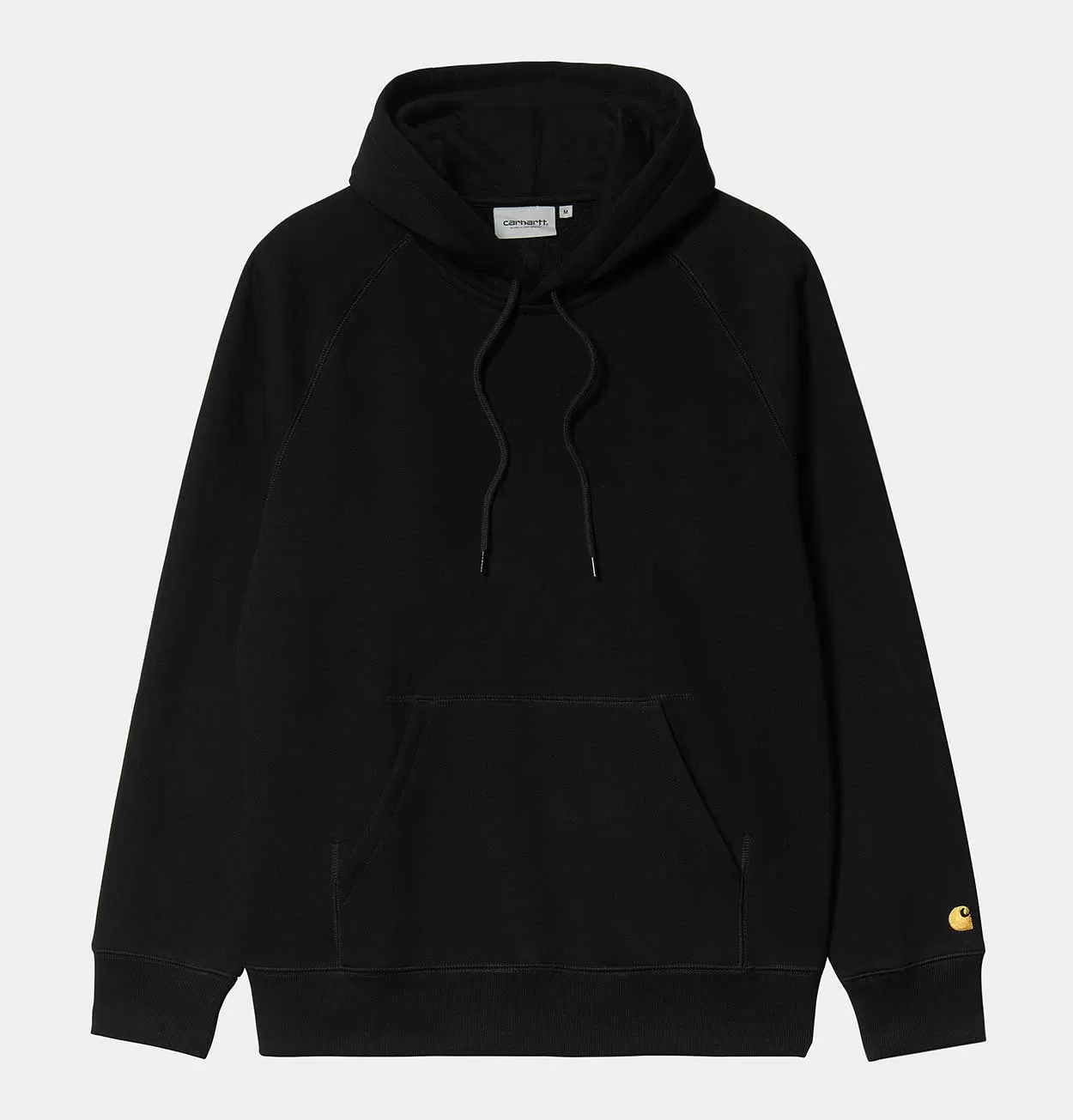 Carhartt WIP Hooded Chase Sweatshirt in Black