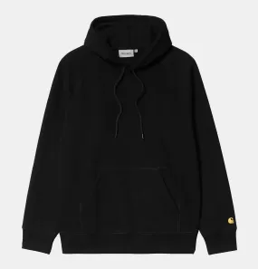 Carhartt WIP Hooded Chase Sweatshirt in Black