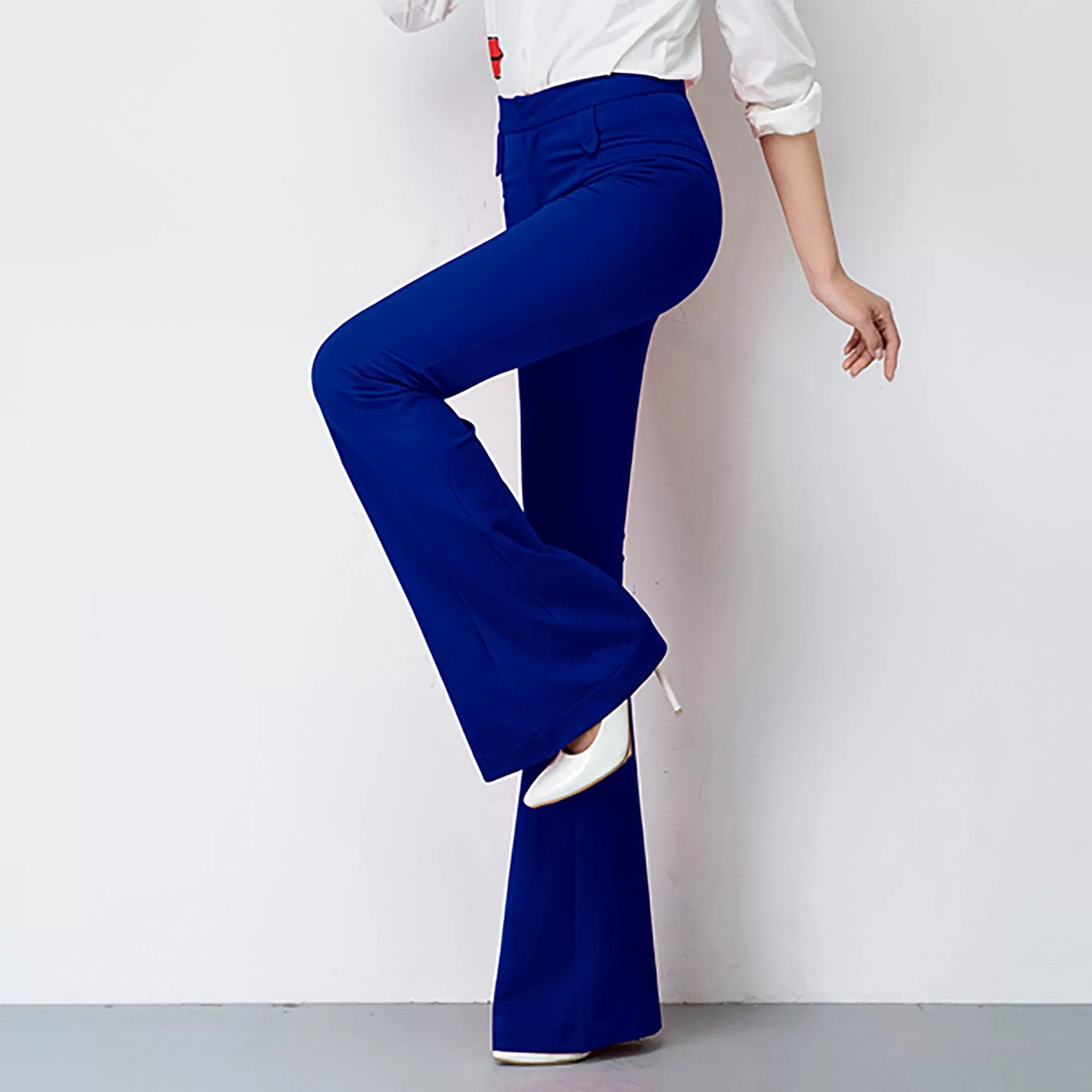 Carrie High Waist Flare Leg Pants