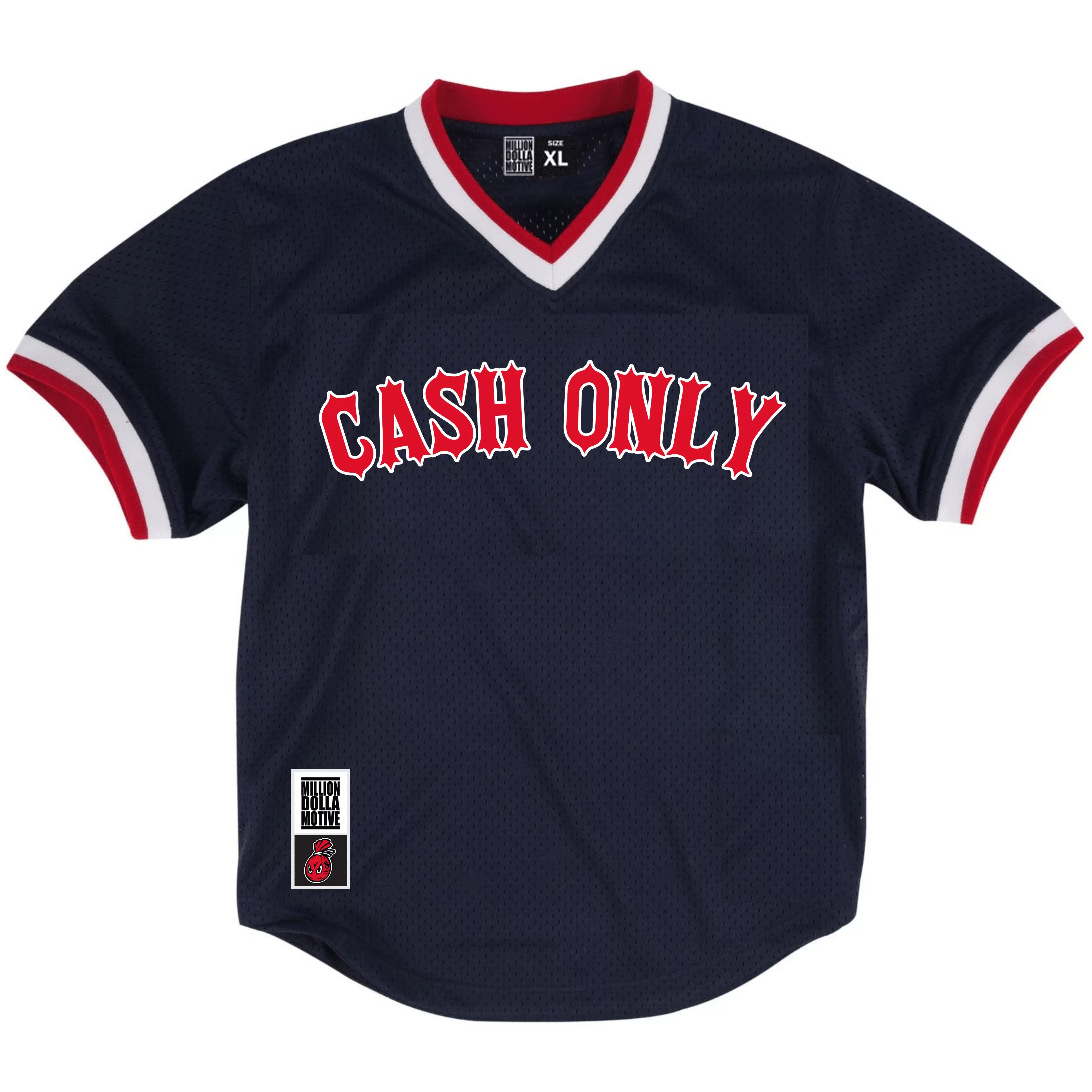 Cash Only - Navy Jersey