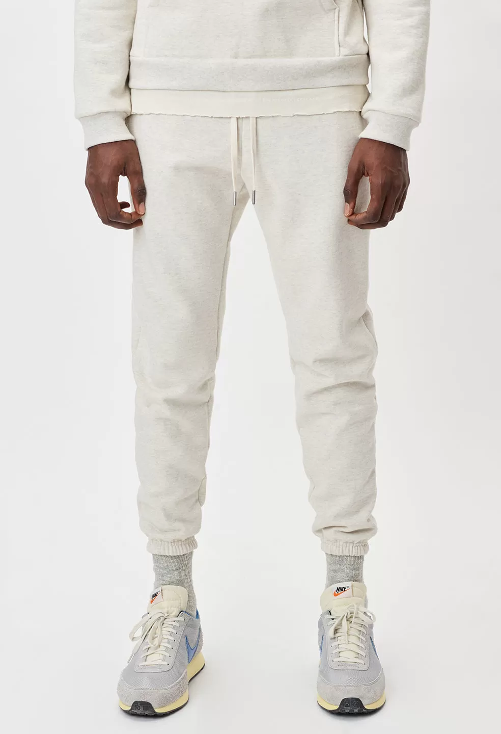 Cashmere Fleece LA Sweatpants / Heather Ash