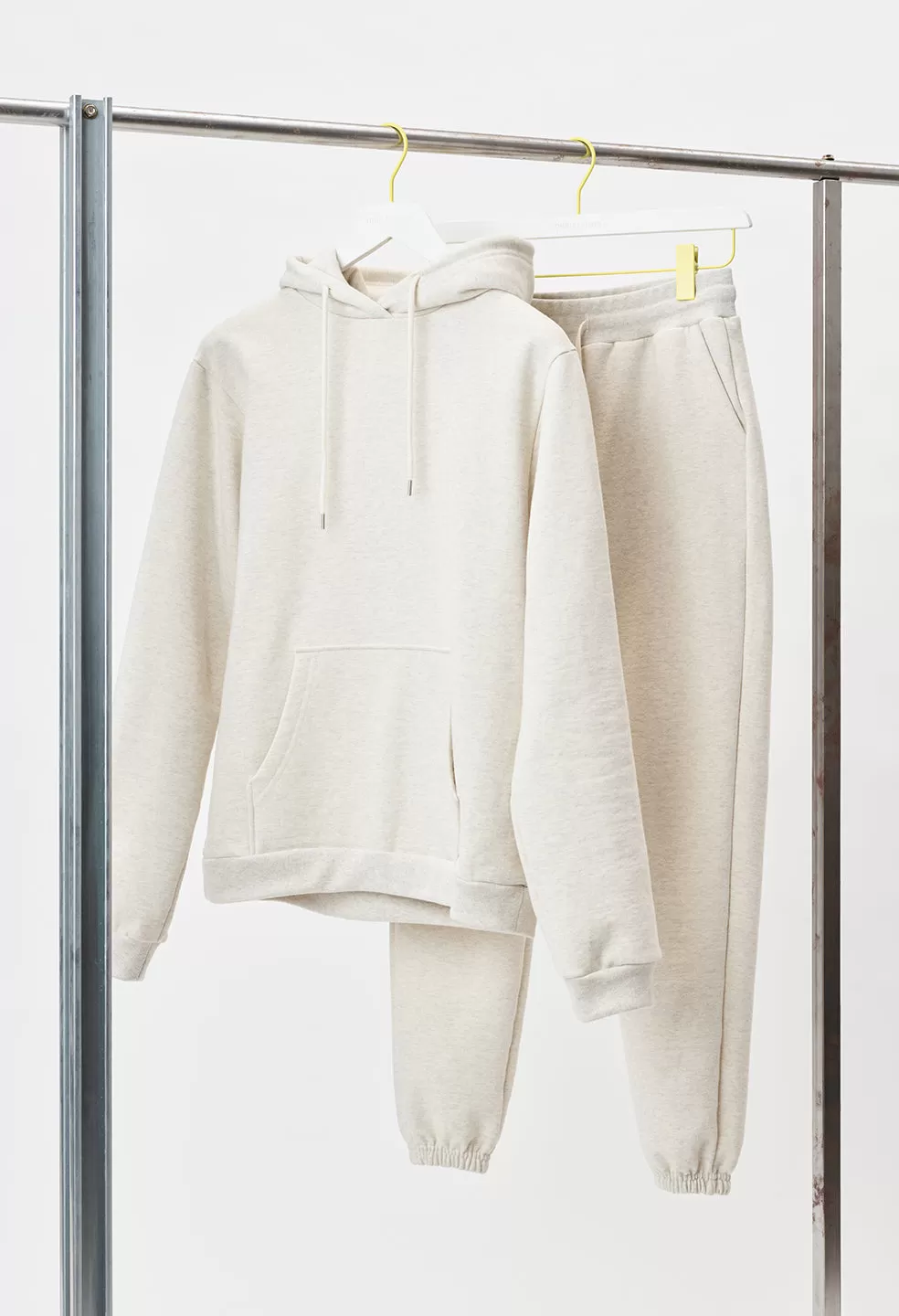 Cashmere Fleece LA Sweatpants / Heather Ash