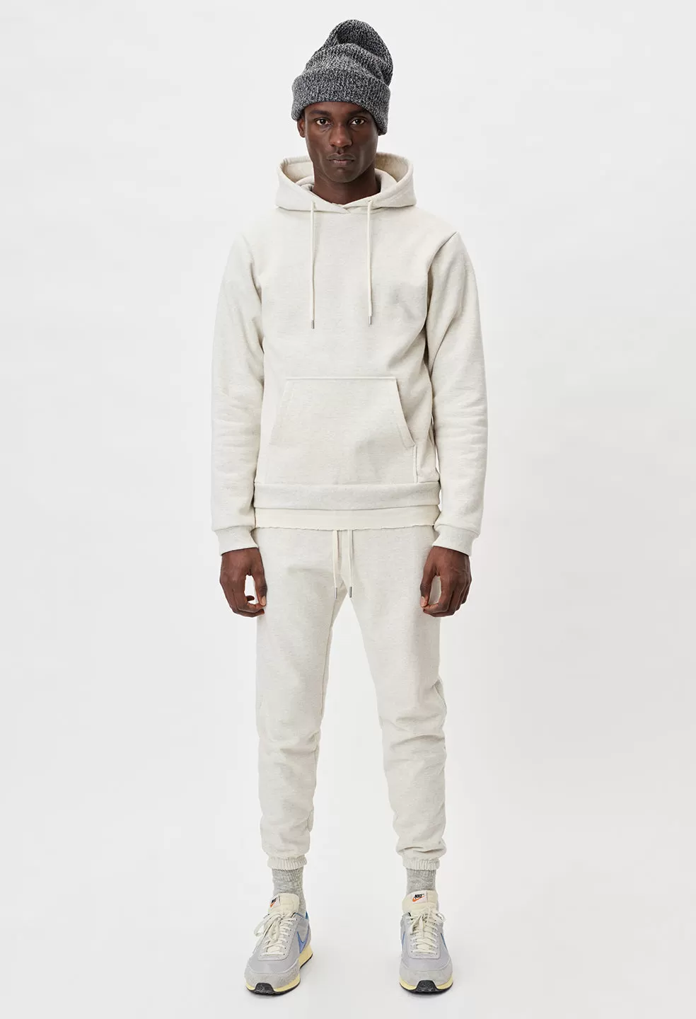 Cashmere Fleece LA Sweatpants / Heather Ash