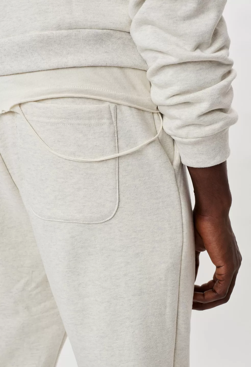 Cashmere Fleece LA Sweatpants / Heather Ash