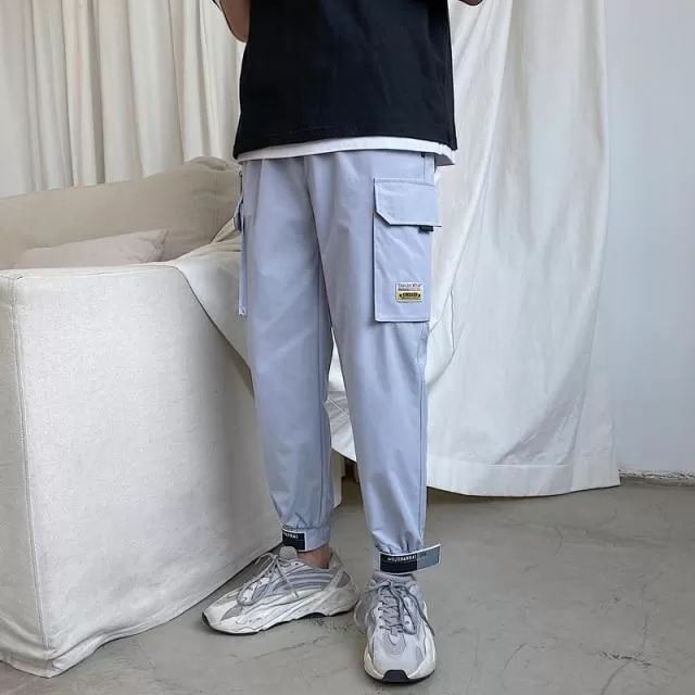 Casual Streetwear Cargo Pants For Men