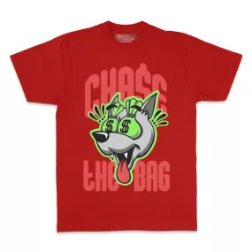 Chase the Bag - Red T-Shirt