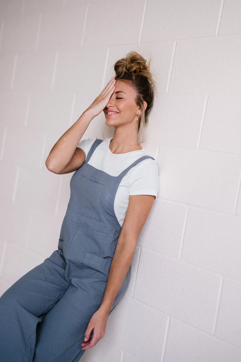 Cody Dusty Blue Jumpsuit