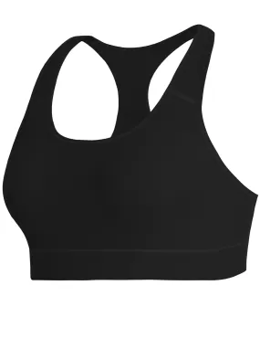 Compression Racerback Sports Bras black_yogastudio