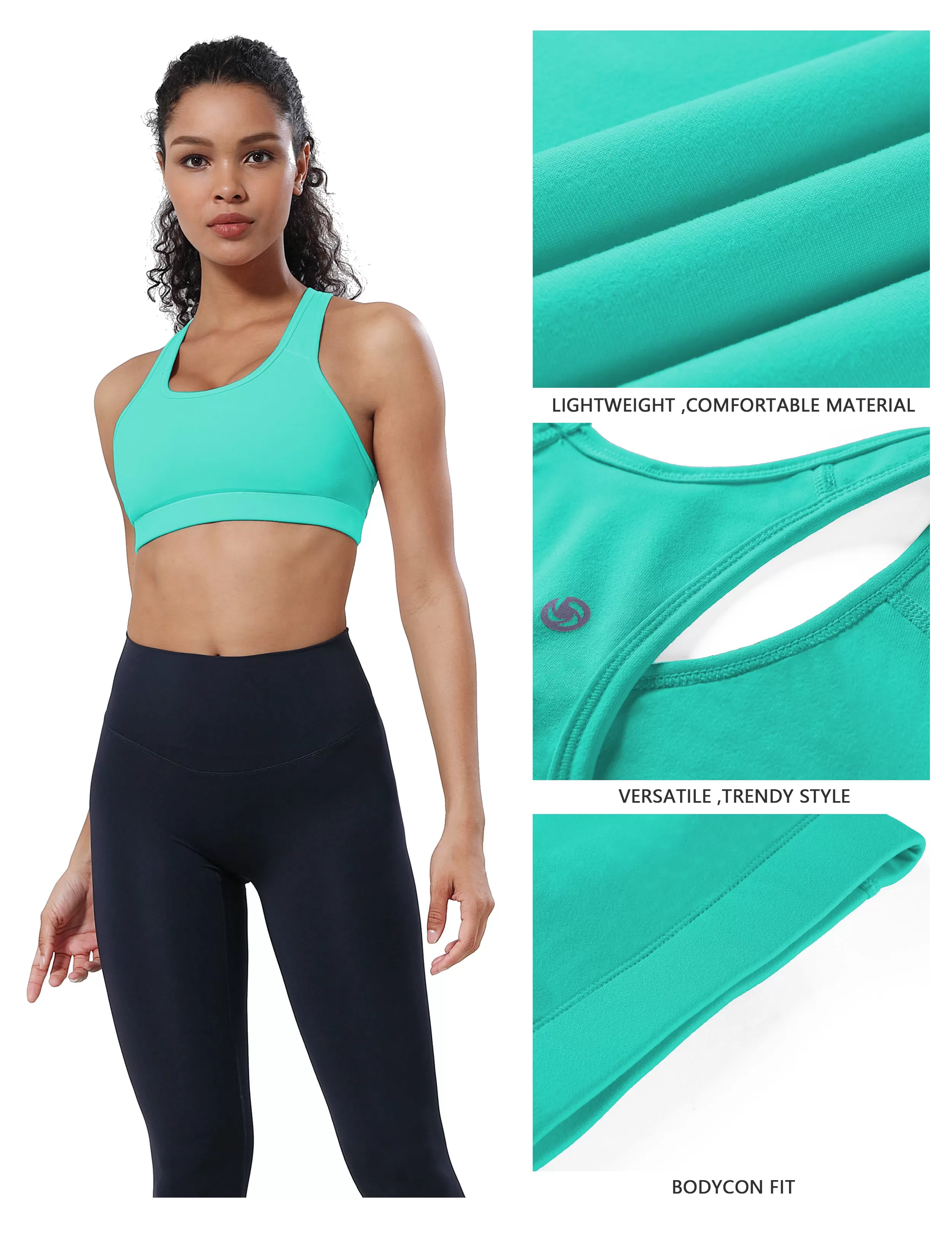 Compression Racerback Sports Bras