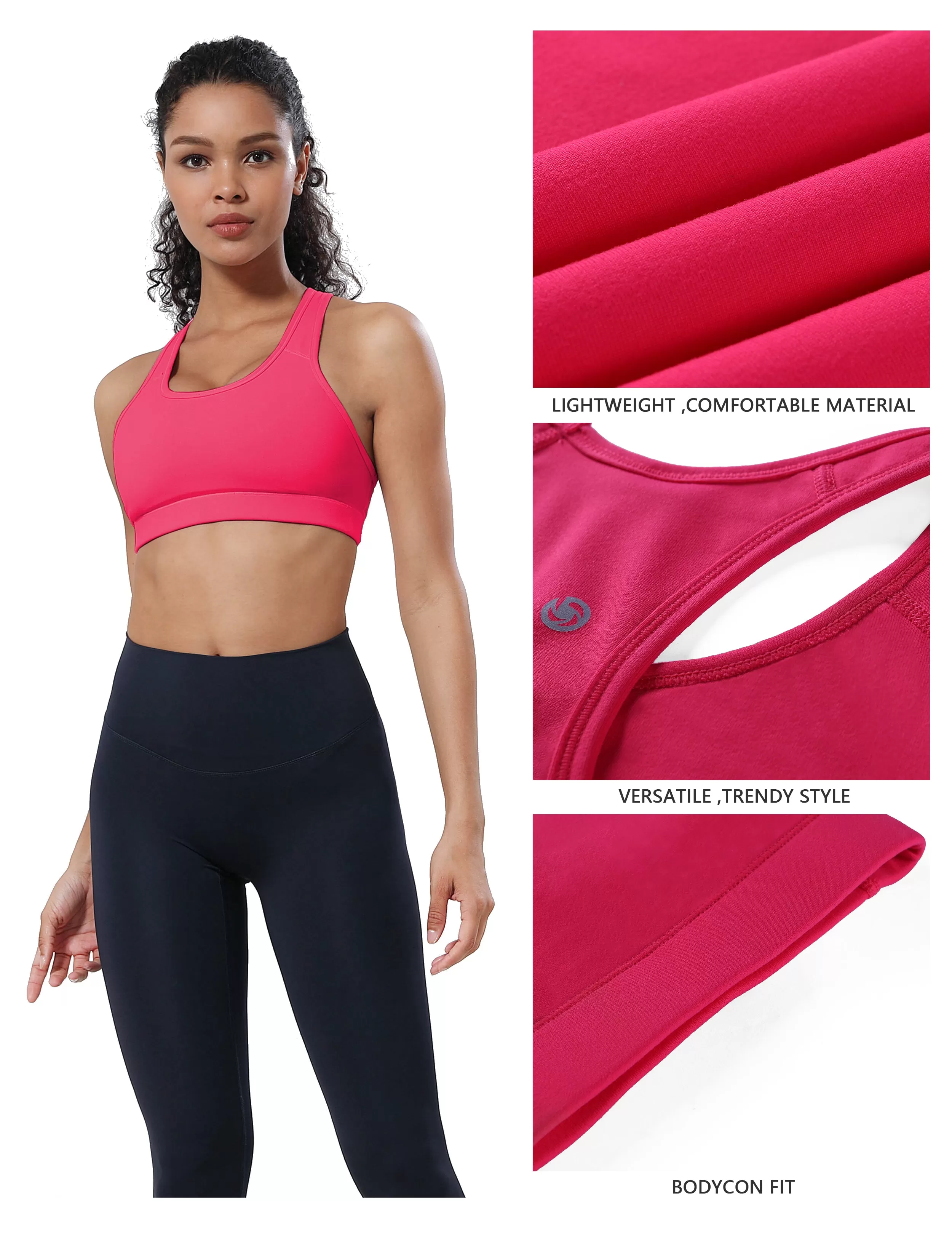 Compression Racerback Sports Bras