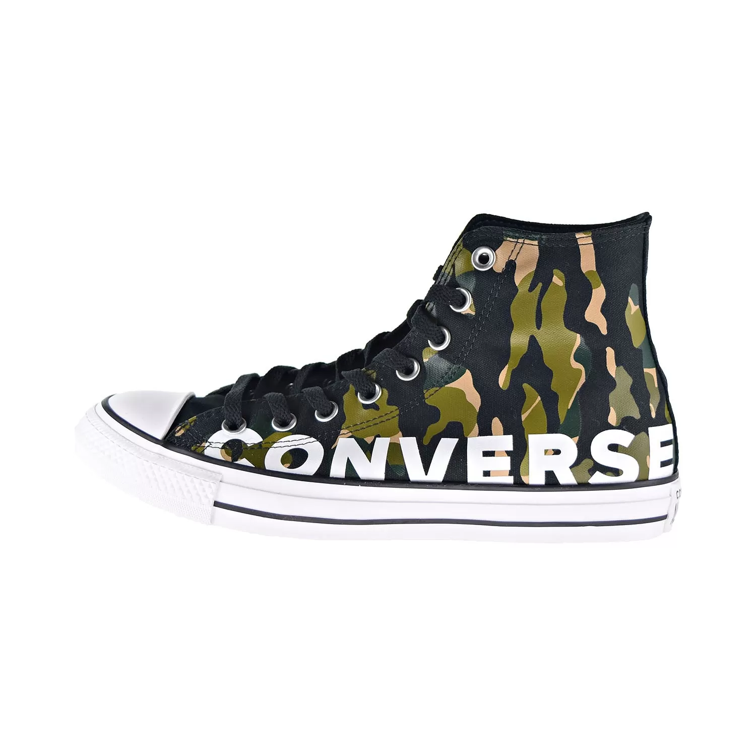 Converse Chuck Taylor All Star Hi Men's Shoes Black-Desert Khaki-Camouflage