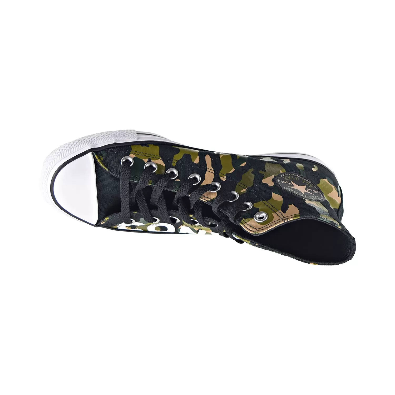 Converse Chuck Taylor All Star Hi Men's Shoes Black-Desert Khaki-Camouflage