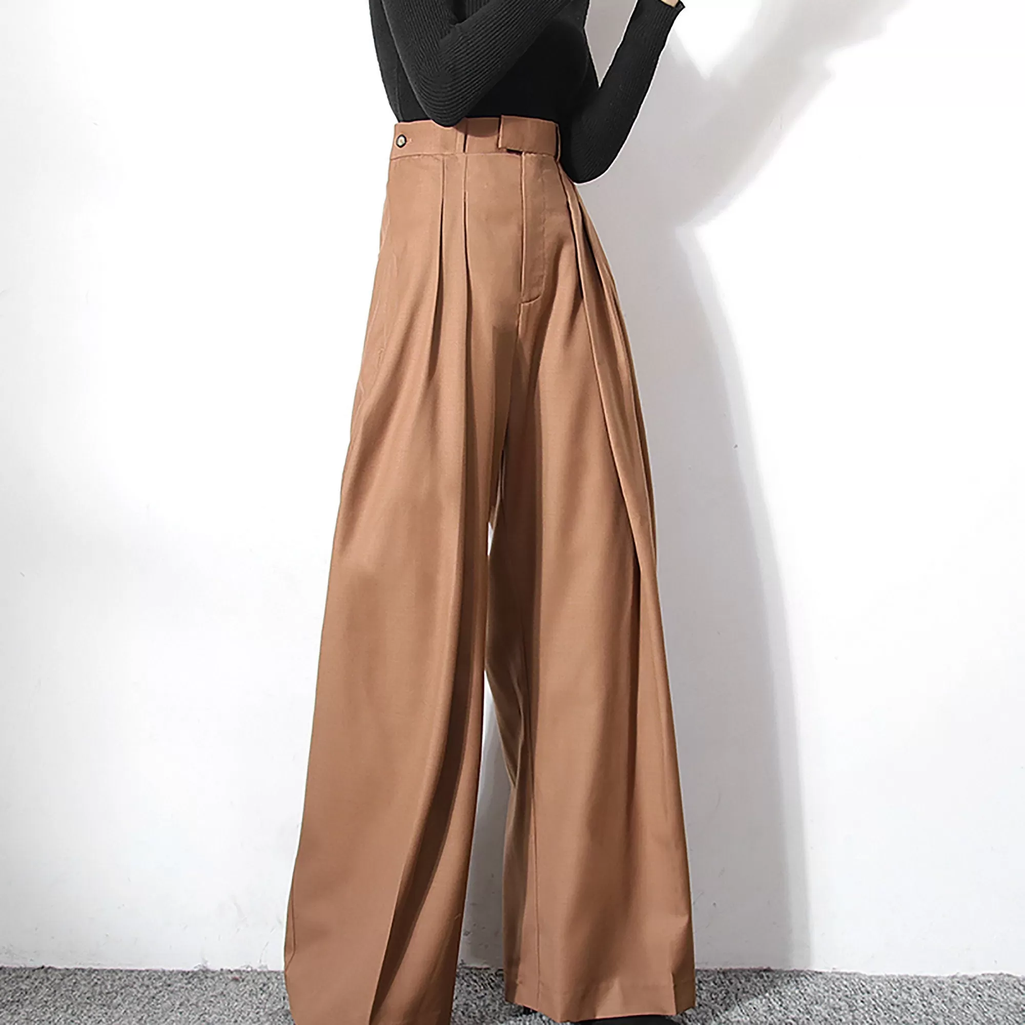 Cora Full Length Wide Leg Palazzo