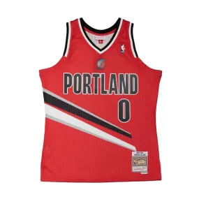 DAMIAN LILARD TRAIL BLAZERS HWC NBA SWINGMAN JERSEY SMJY3457PTB12DL