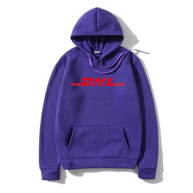 DHL Hoodie Jumper Sweatshirt Men Women Unisex Fashion Grunge 90s Casual Tops Long Sleeve DHL EXPRESS