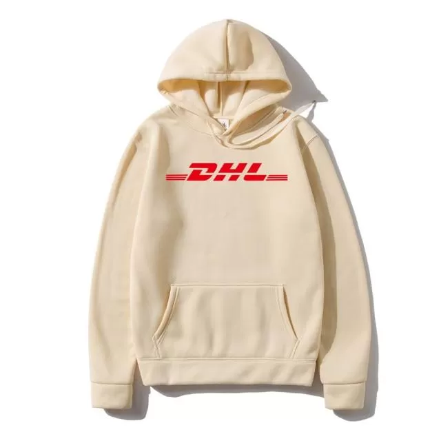 DHL Hoodie Jumper Sweatshirt Men Women Unisex Fashion Grunge 90s Casual Tops Long Sleeve DHL EXPRESS