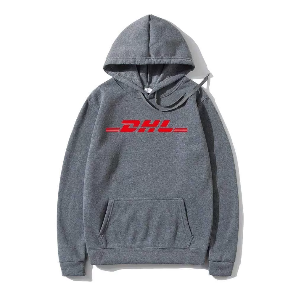 DHL Hoodie Jumper Sweatshirt Men Women Unisex Fashion Grunge 90s Casual Tops Long Sleeve DHL EXPRESS