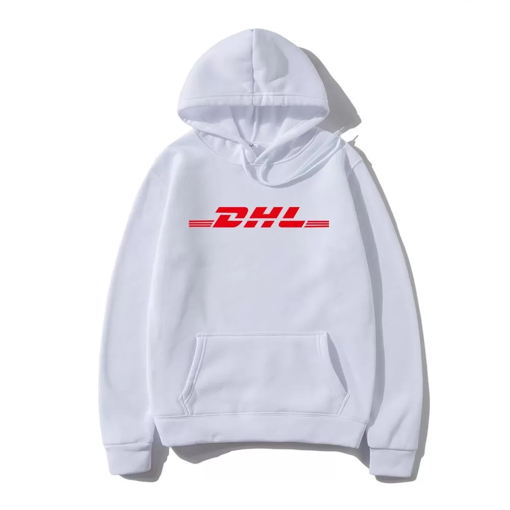 DHL Hoodie Jumper Sweatshirt Men Women Unisex Fashion Grunge 90s Casual Tops Long Sleeve DHL EXPRESS