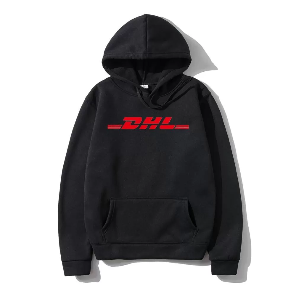 DHL Hoodie Jumper Sweatshirt Men Women Unisex Fashion Grunge 90s Casual Tops Long Sleeve DHL EXPRESS