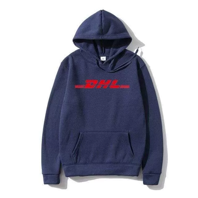 DHL Hoodie Jumper Sweatshirt Men Women Unisex Fashion Grunge 90s Casual Tops Long Sleeve DHL EXPRESS